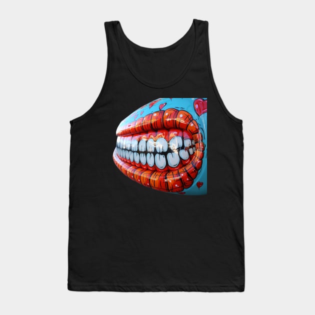 Funny Car Tank Top by B&C Fashion